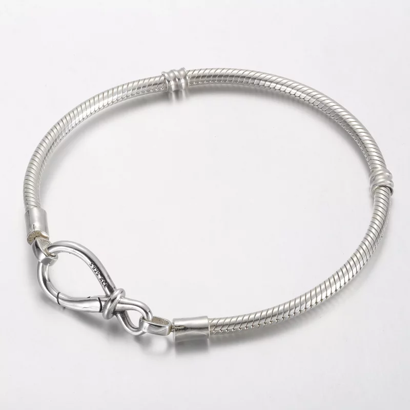 (imagen para) Pulsera de cadena con serpiente y nudo infinito de Pandora Moments - 590792C00 - Ver 2