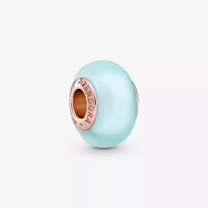 (imagen para) Pulsera de Cristal Murano PANDORA en Azul Mate - 789420C00