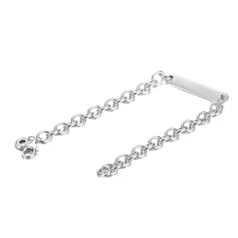 (imagen para) Pulsera de eslabones grabables PANDORA - 599523C00 - Ver 3
