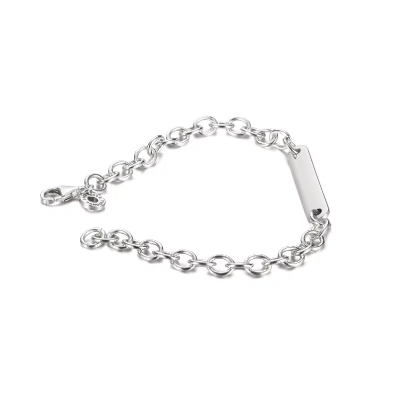 (imagen para) Pulsera de eslabones grabables PANDORA - 599523C00 - Ver 4