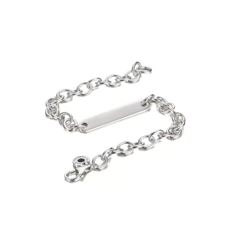 (imagen para) Pulsera de eslabones grabables PANDORA - 599523C00 - Ver 6