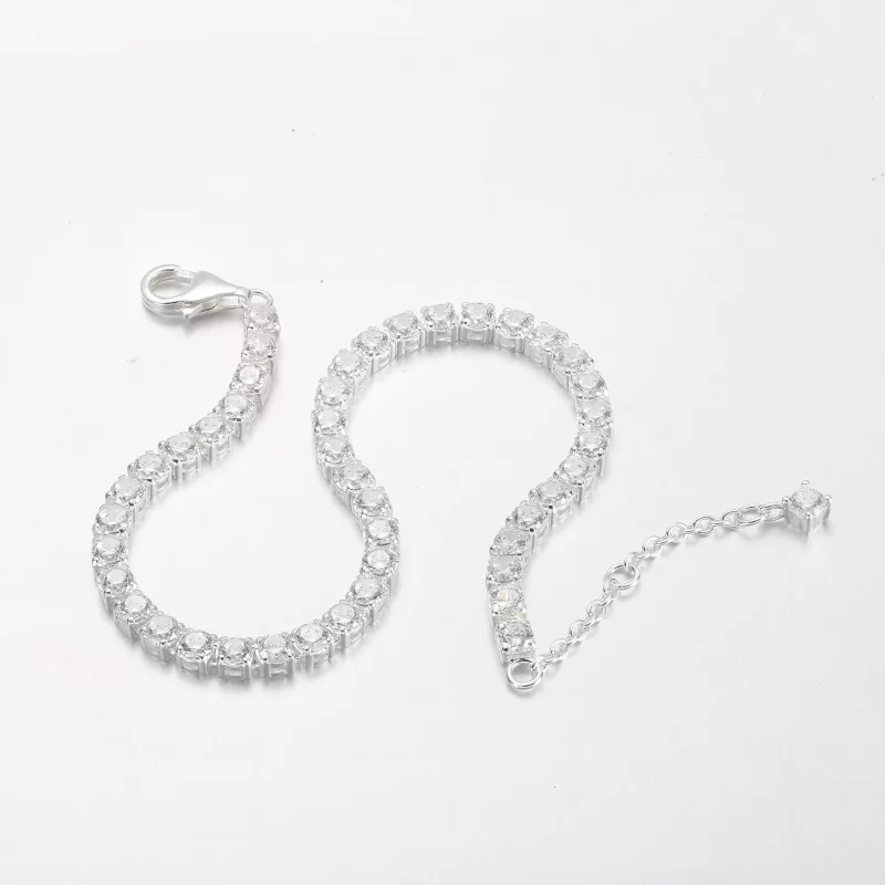 (imagen para) Pulsera de tenis brillante Pandora - 591469C01 - Ver 3