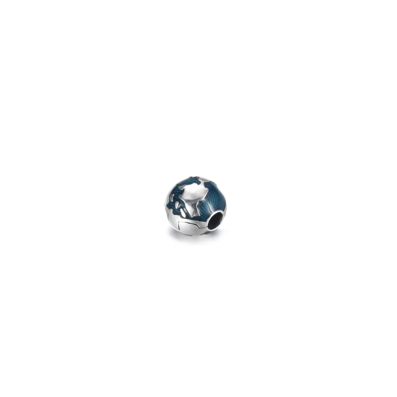 (imagen para) Pulsera PANDORA con abalorio de clip en forma de globo azul - 799429C01 - Ver 3