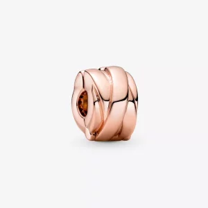 (imagen para) Pulsera PANDORA con abrazadera de lazo pulido - 789502C00