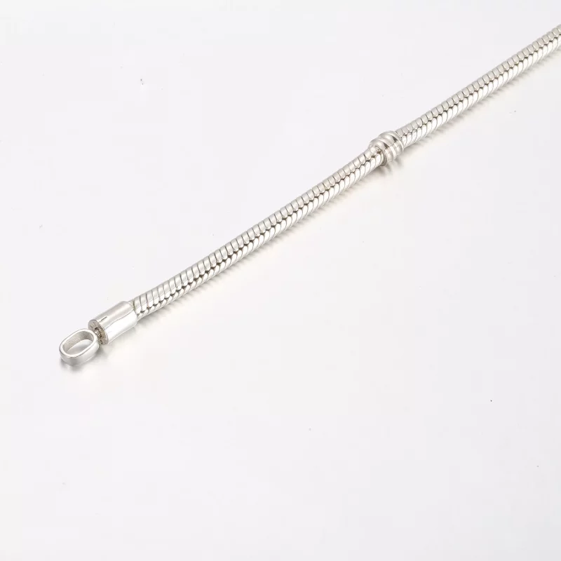 (imagen para) Pulsera Pandora Moments con cadena de serpiente y cierre de corazón - 569539C00 - Ver 4