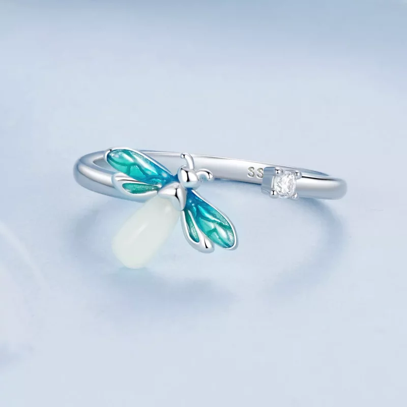 (imagen para) Anillo abierto estilo luciérnaga PANDORA - BSR514-E - Ver 3