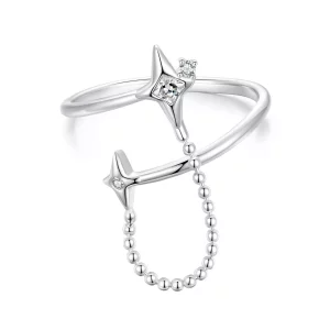 (imagen para) Anillo abierto estilo PANDORA Starlight - BSR519-E