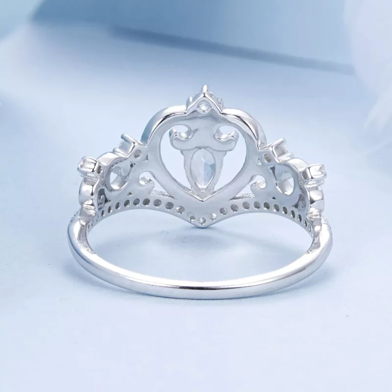 (imagen para) Anillo con corona estilo PANDORA - BSR511 - Ver 4