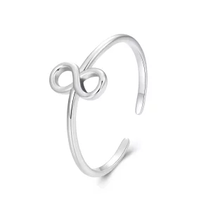 Anillo infinito estilo PANDORA - SCR996-E (imagen para) Anillo infinito estilo PANDORA - SCR996-E