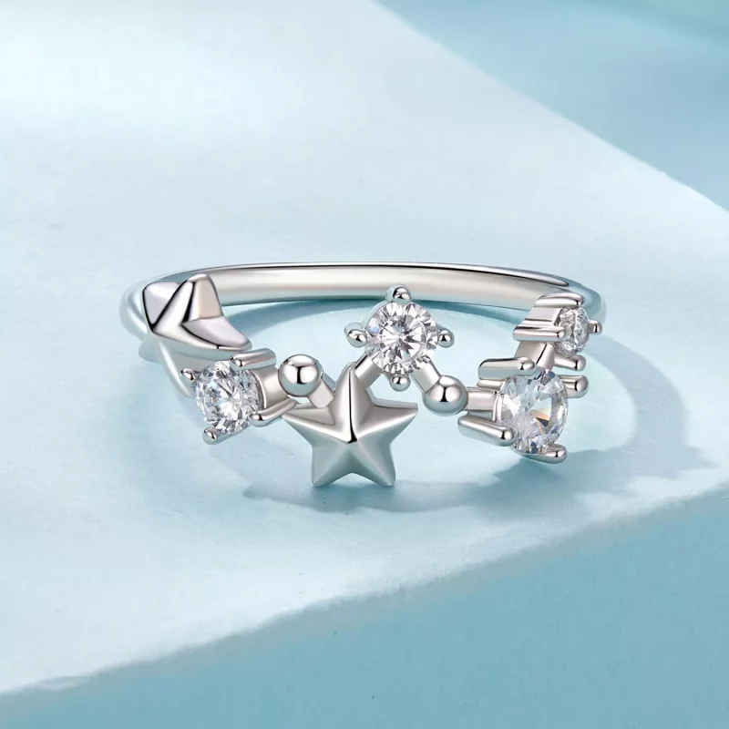 (imagen para) Anillo Osa Mayor estilo PANDORA - SCR1005 - Ver 3