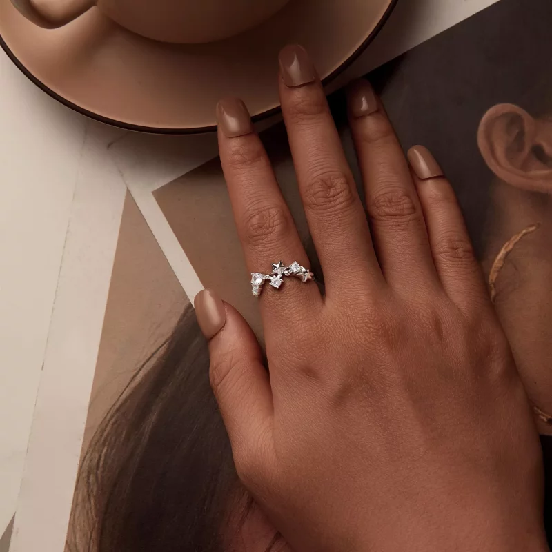 (imagen para) Anillo Osa Mayor estilo PANDORA - SCR1005 - Ver 6