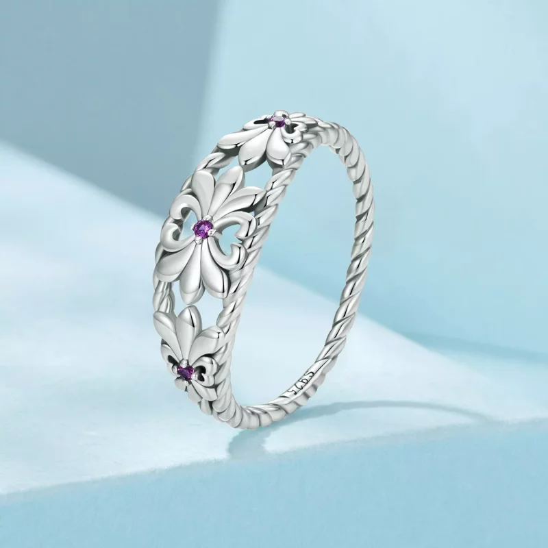 (imagen para) Anillo vintage Iris estilo PANDORA - SCR998 - Ver 2
