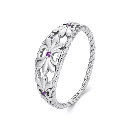 (imagen para) Anillo vintage Iris estilo PANDORA - SCR998