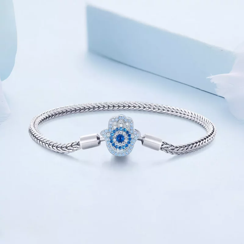 (imagen para) Cadena básica de la diosa guardiana Fátima estilo PANDORA - BSB159 - Ver 4