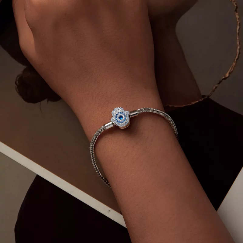 (imagen para) Cadena básica de la diosa guardiana Fátima estilo PANDORA - BSB159 - Ver 8