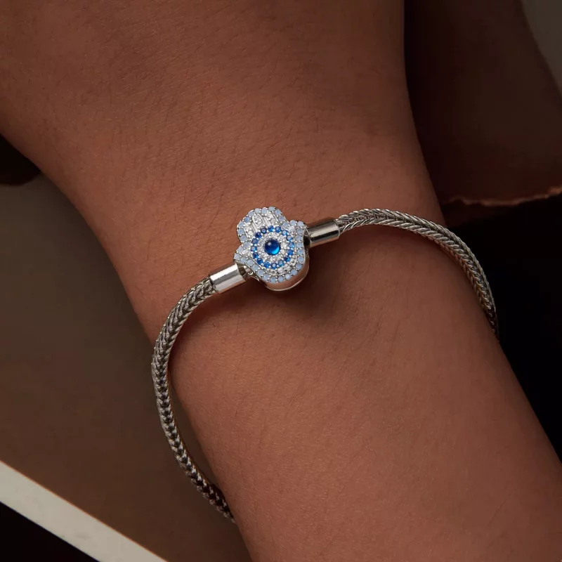 (imagen para) Cadena básica de la diosa guardiana Fátima estilo PANDORA - BSB159 - Ver 9