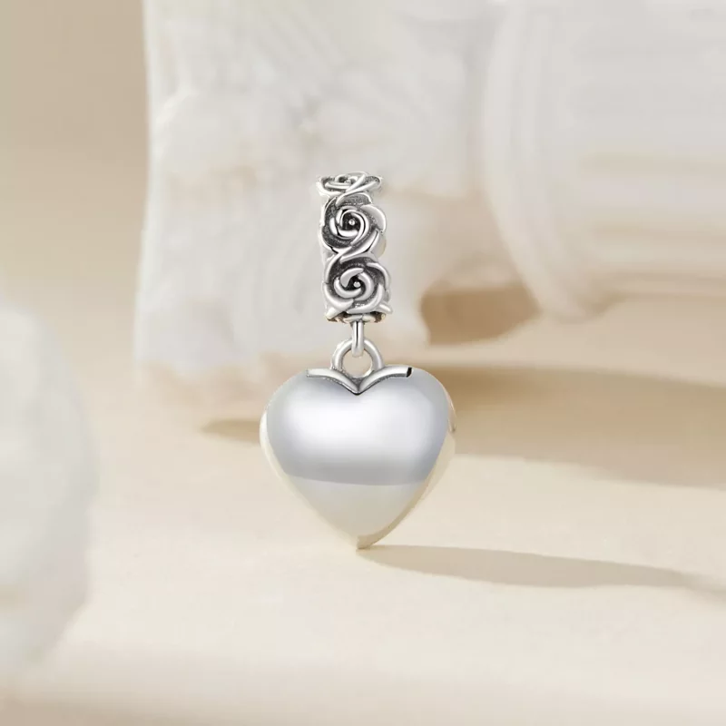 (imagen para) Caja de propuesta romántica en forma de rosa estilo PANDORA - SCC2701 - Ver 2