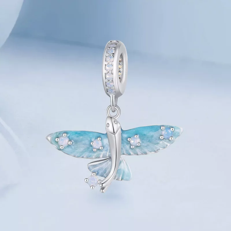 (imagen para) Charm de pez volador estilo PANDORA - BSC967 - Ver 2