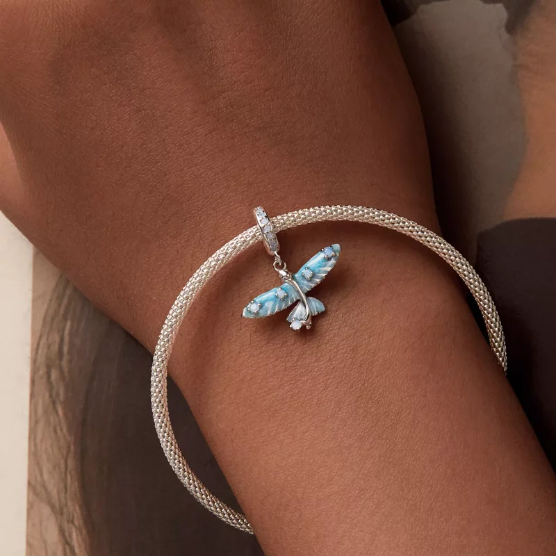 (imagen para) Charm de pez volador estilo PANDORA - BSC967 - Ver 6