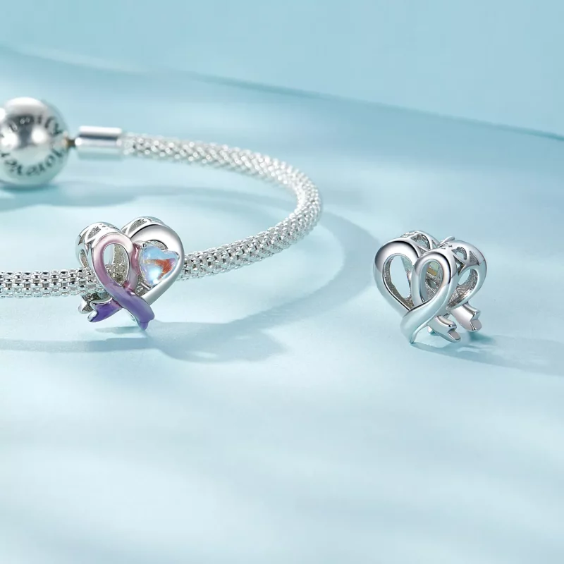 (imagen para) Cinta rosa estilo PANDORA - SCC2685 - Ver 4