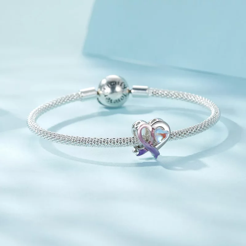 (imagen para) Cinta rosa estilo PANDORA - SCC2685 - Ver 5