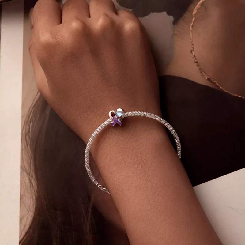 (imagen para) Cinta rosa estilo PANDORA - SCC2685 - Ver 6