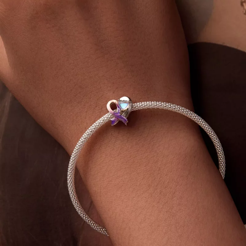 (imagen para) Cinta rosa estilo PANDORA - SCC2685 - Ver 7