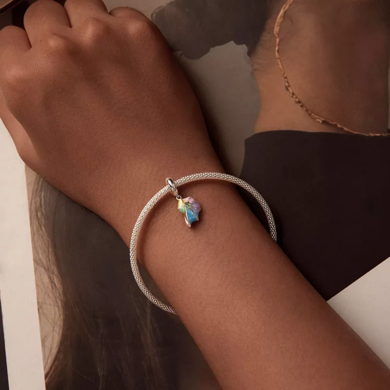 (imagen para) Colgante de caracola estilo neón de PANDORA - SCC2709 - Ver 5