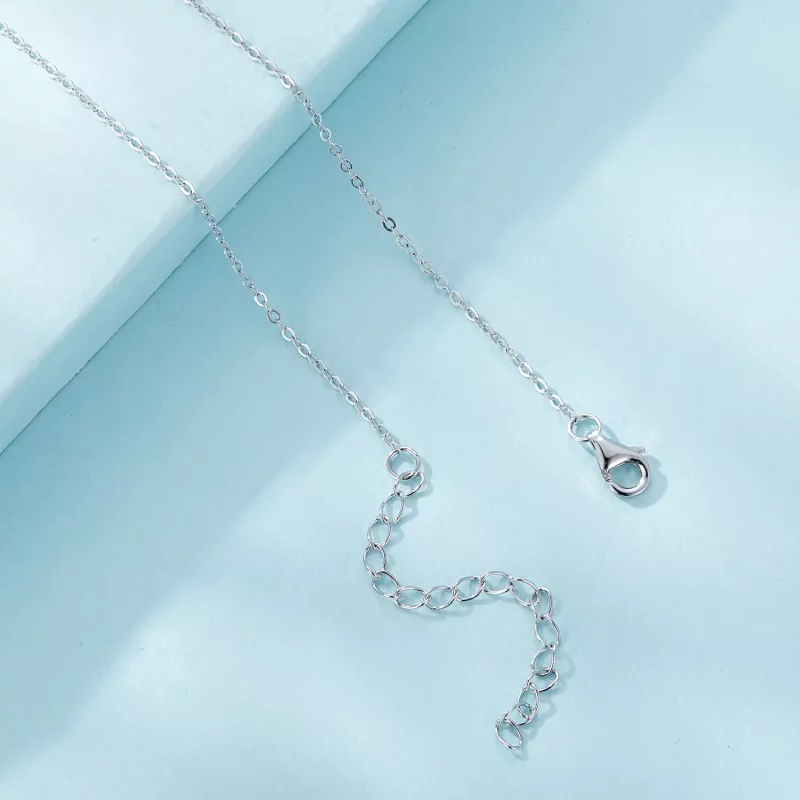 (imagen para) Collar estilo PANDORA con gato y mariposa - SCN514 - Ver 4