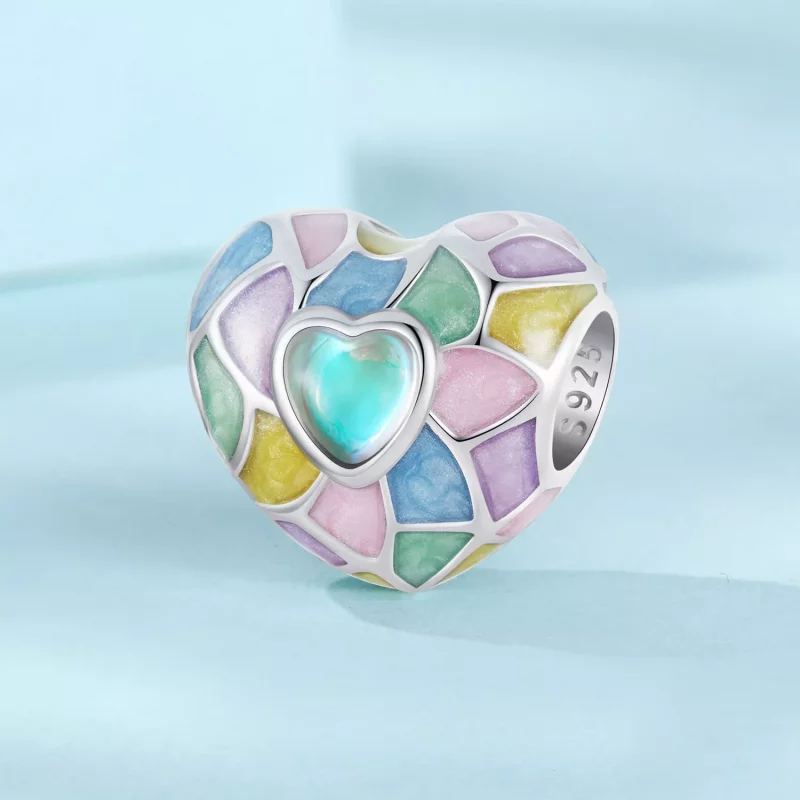(imagen para) Corazones de neón estilo PANDORA - SCC2708 - Ver 2