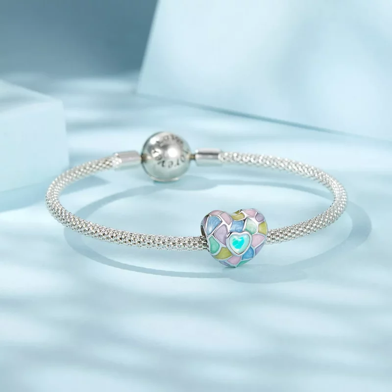 (imagen para) Corazones de neón estilo PANDORA - SCC2708 - Ver 5