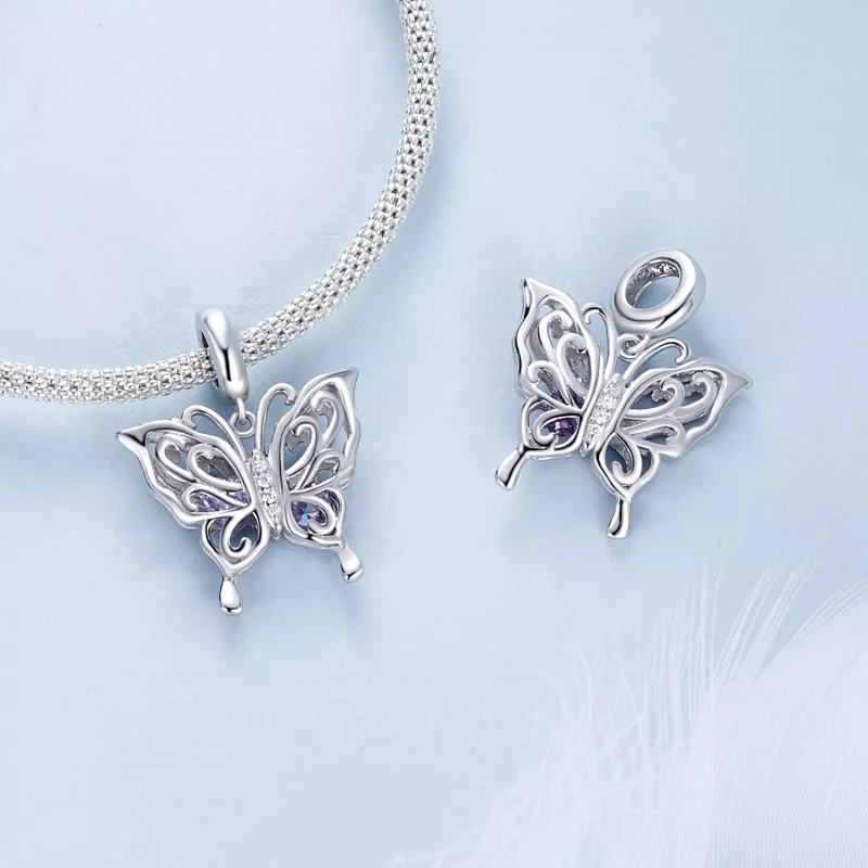 (imagen para) Dije de mariposa estilo PANDORA - BSC969 - Ver 4