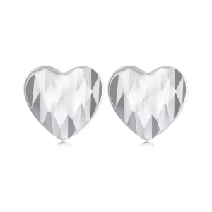 (imagen para) Pendientes de flores en forma de corazón estilo PANDORA - SCE1703