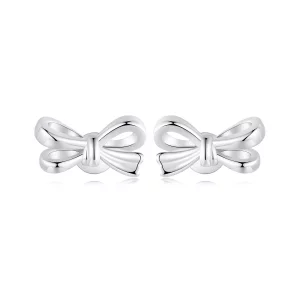 (imagen para) Pendientes de lazo estilo PANDORA - SCE1707