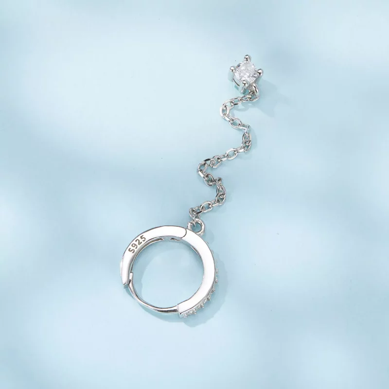 (imagen para) Pendientes exquisitos estilo PANDORA - SCE1678-A - Ver 4