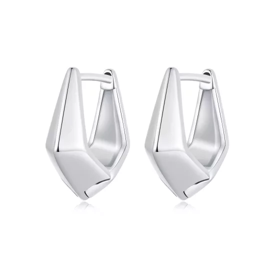 (imagen para) Pendientes geométricos exquisitos estilo PANDORA - SCE1704