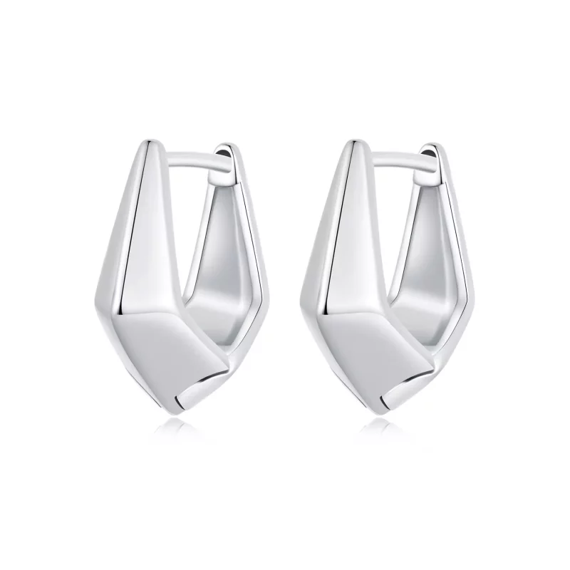 (imagen para) Pendientes geométricos exquisitos estilo PANDORA - SCE1704