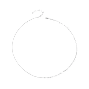 (imagen para) Cadena de moda con empalmes estilo PANDORA - BSA007