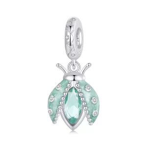 Colgante estilo PANDORA Oasis con mariquita - SCC2772 (imagen para) Colgante estilo PANDORA Oasis con mariquita - SCC2772