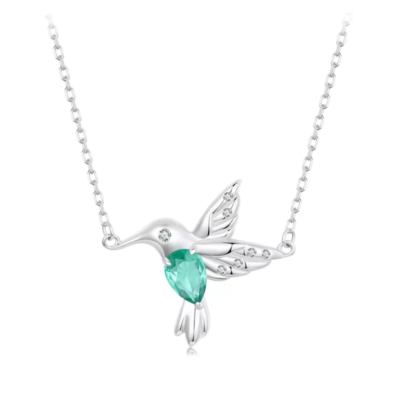 (imagen para) Collar de colibrí estilo PANDORA - BSN378