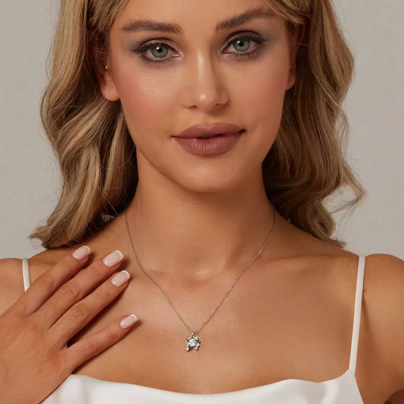 (imagen para) Collar de estrella estilo PANDORA - SCN523 - Ver 6