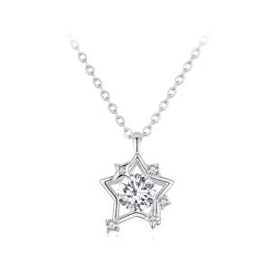 (imagen para) Collar de estrella estilo PANDORA - SCN523