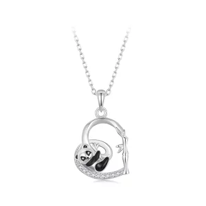 (imagen para) Collar de panda estilo PANDORA - SCN515