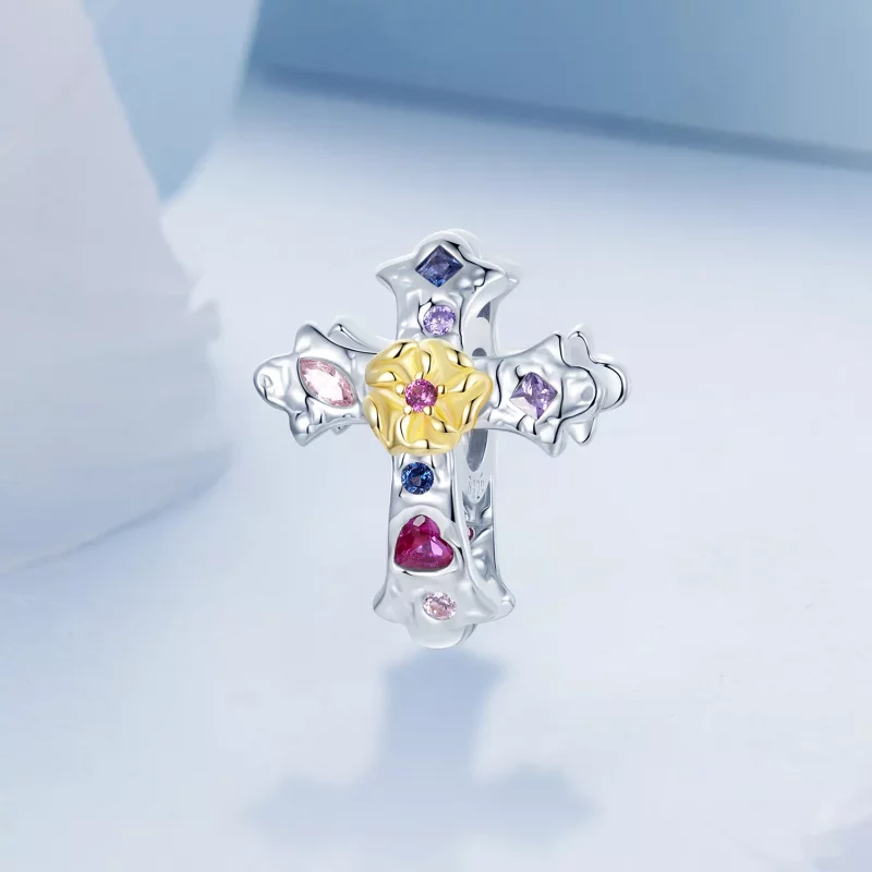 (imagen para) Cruz vintage estilo PANDORA - BSC1005 - Ver 2