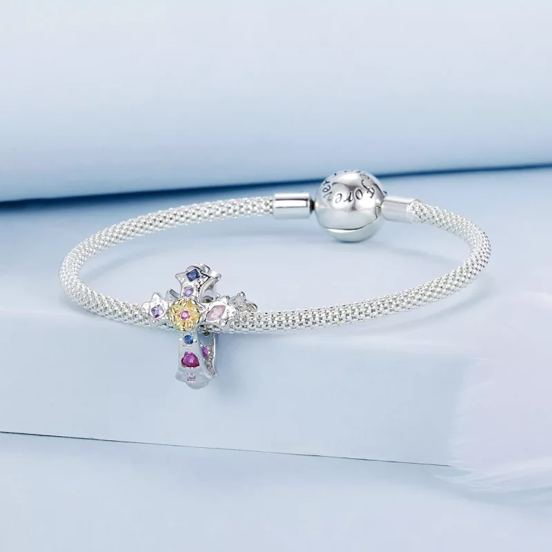 (imagen para) Cruz vintage estilo PANDORA - BSC1005 - Ver 3
