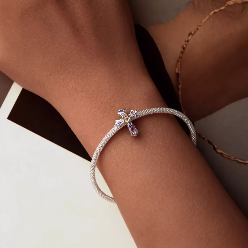 (imagen para) Cruz vintage estilo PANDORA - BSC1005 - Ver 5
