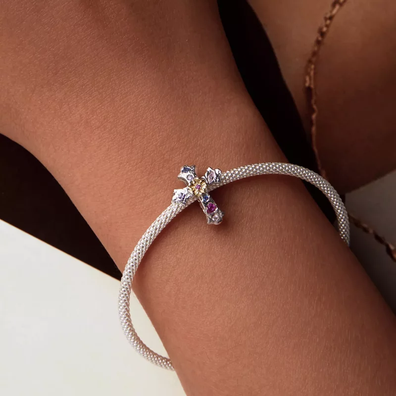 (imagen para) Cruz vintage estilo PANDORA - BSC1005 - Ver 6