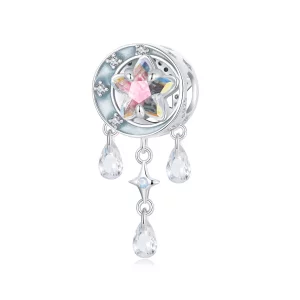 Cuentas atrapasueños estilo estrella y luna de PANDORA - BSC978 (imagen para) Cuentas atrapasueños estilo estrella y luna de PANDORA - BSC978