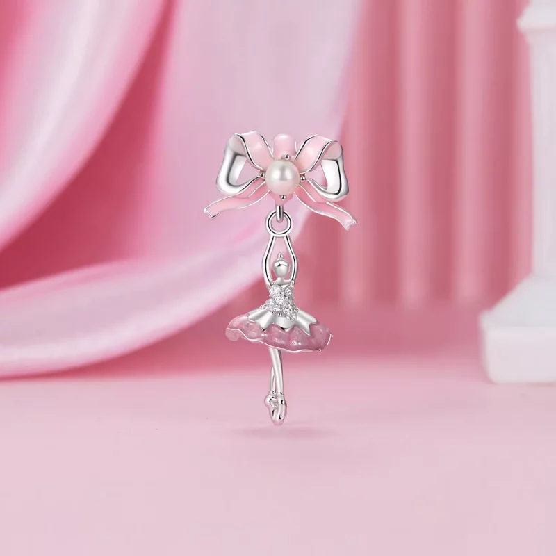 (imagen para) Cuentas de bailarina estilo PANDORA - SCC2760 - Ver 2