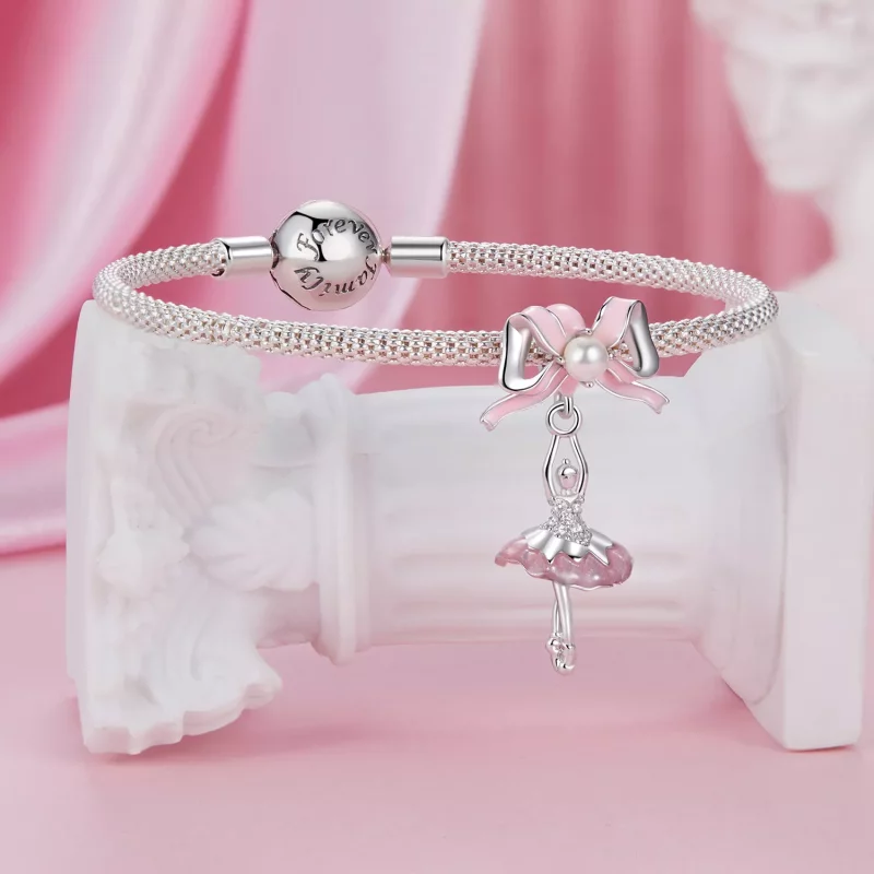 (imagen para) Cuentas de bailarina estilo PANDORA - SCC2760 - Ver 3